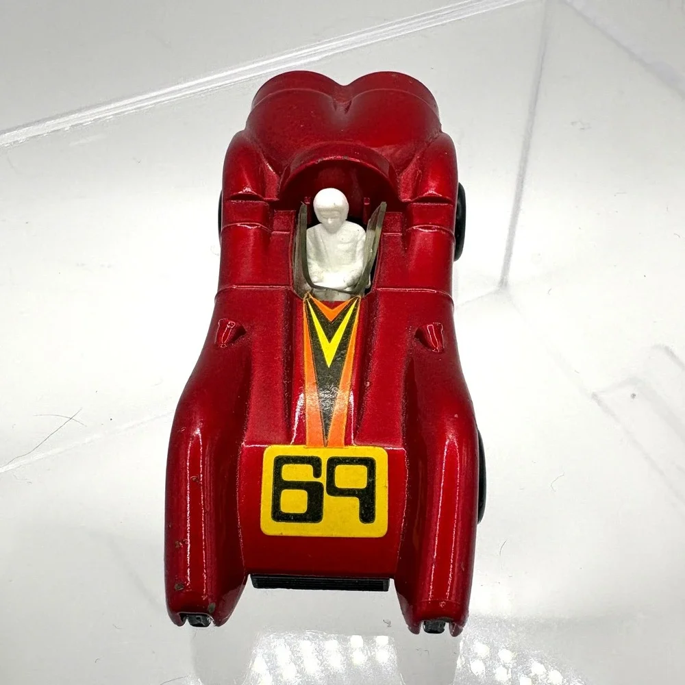 Matchbox Rolamatics No 69 Turbo Fury Red 1973 Lesney Made in England Vintage Car